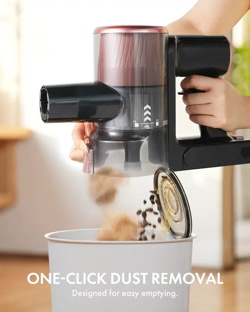 Homeika Cordless Vacuum Cleaner – 28Kpa Suction Power, 380W Brushless Motor, 8-in-1 Versatility, 50-Minute Runtime, Removable Battery – Ideal for Pet Hair and carpets